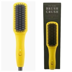 Drybar The Baby Brush Crush Heated Straightening Brush Travel Hair Straightener